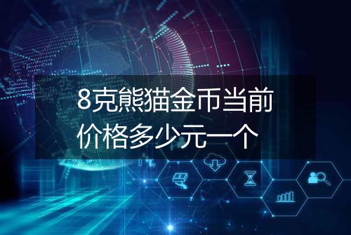 8克熊猫金币当前价格多少元一个